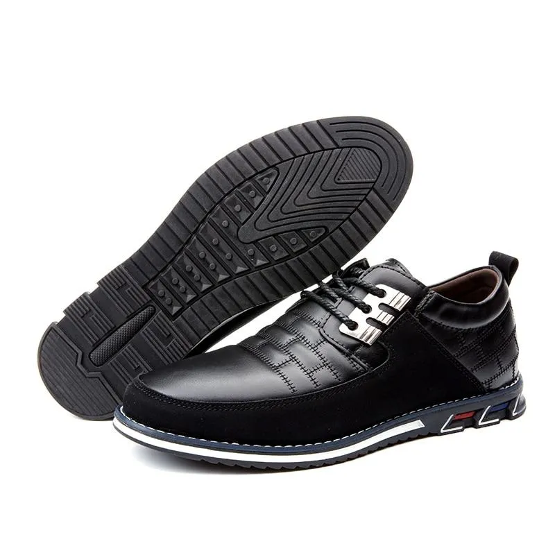 West Louis™ Hand Made Lace Up Dress Sneakers