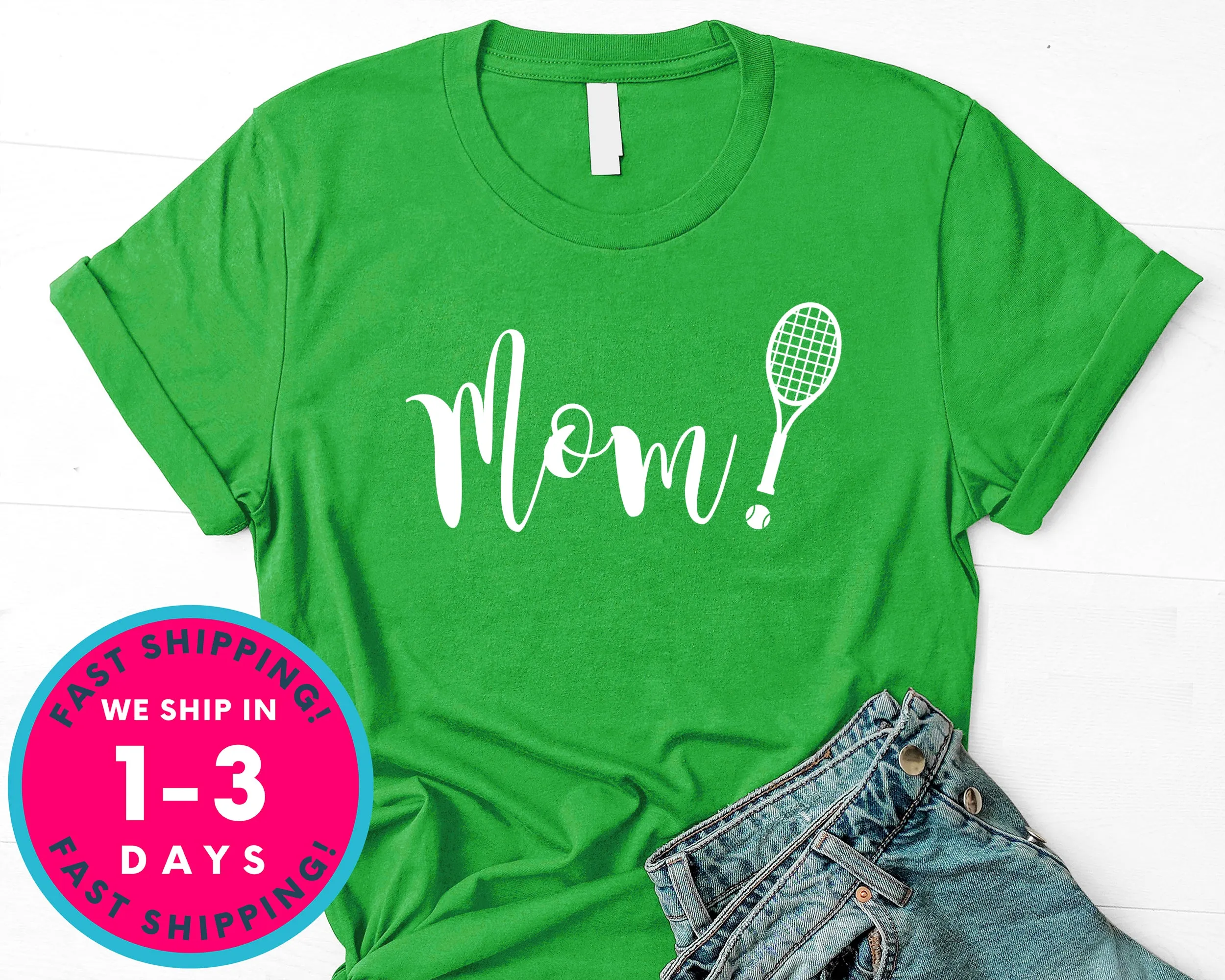 Women Tennis Mom Shirt T-Shirt - Sports Shirt