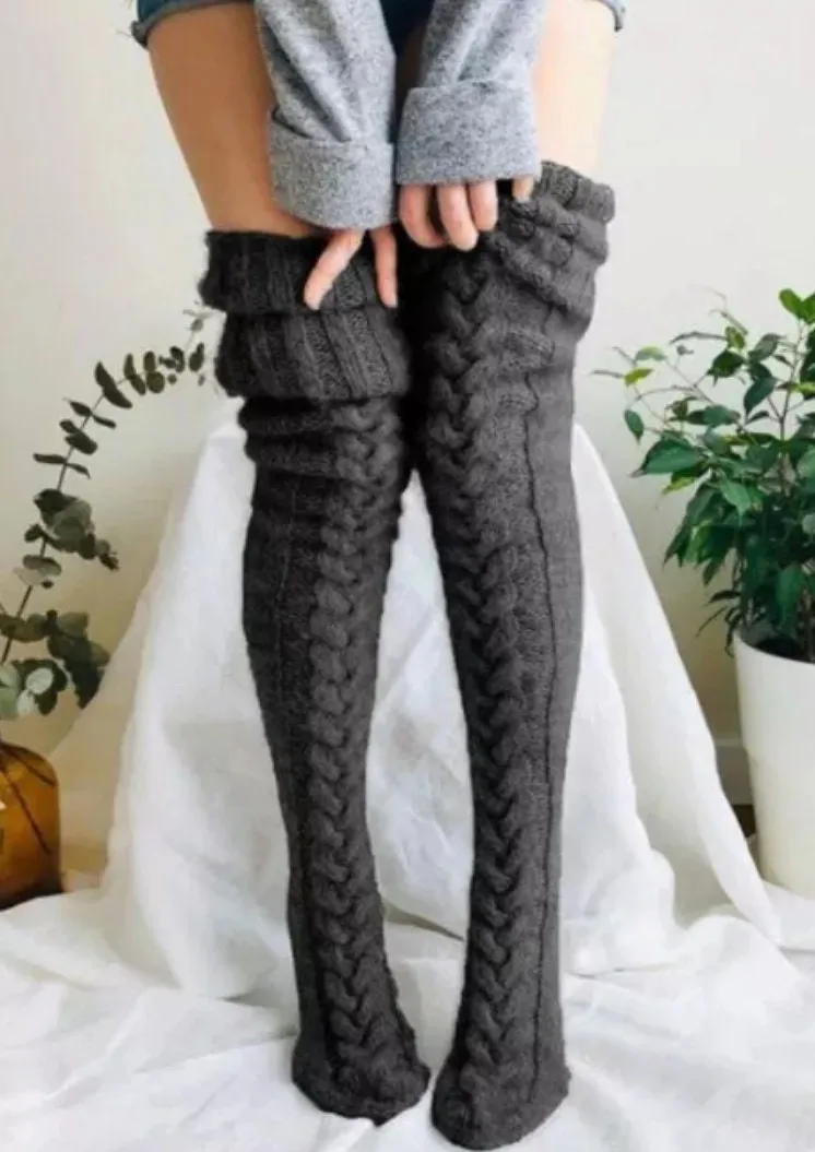 Womens Thigh High Socks | Thigh High Socks | Over Knee Stockings | Knitted Stockings | Sexy Stockings | Womens Knitted Socks | Stockings