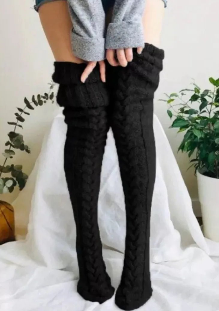 Womens Thigh High Socks | Thigh High Socks | Over Knee Stockings | Knitted Stockings | Sexy Stockings | Womens Knitted Socks | Stockings