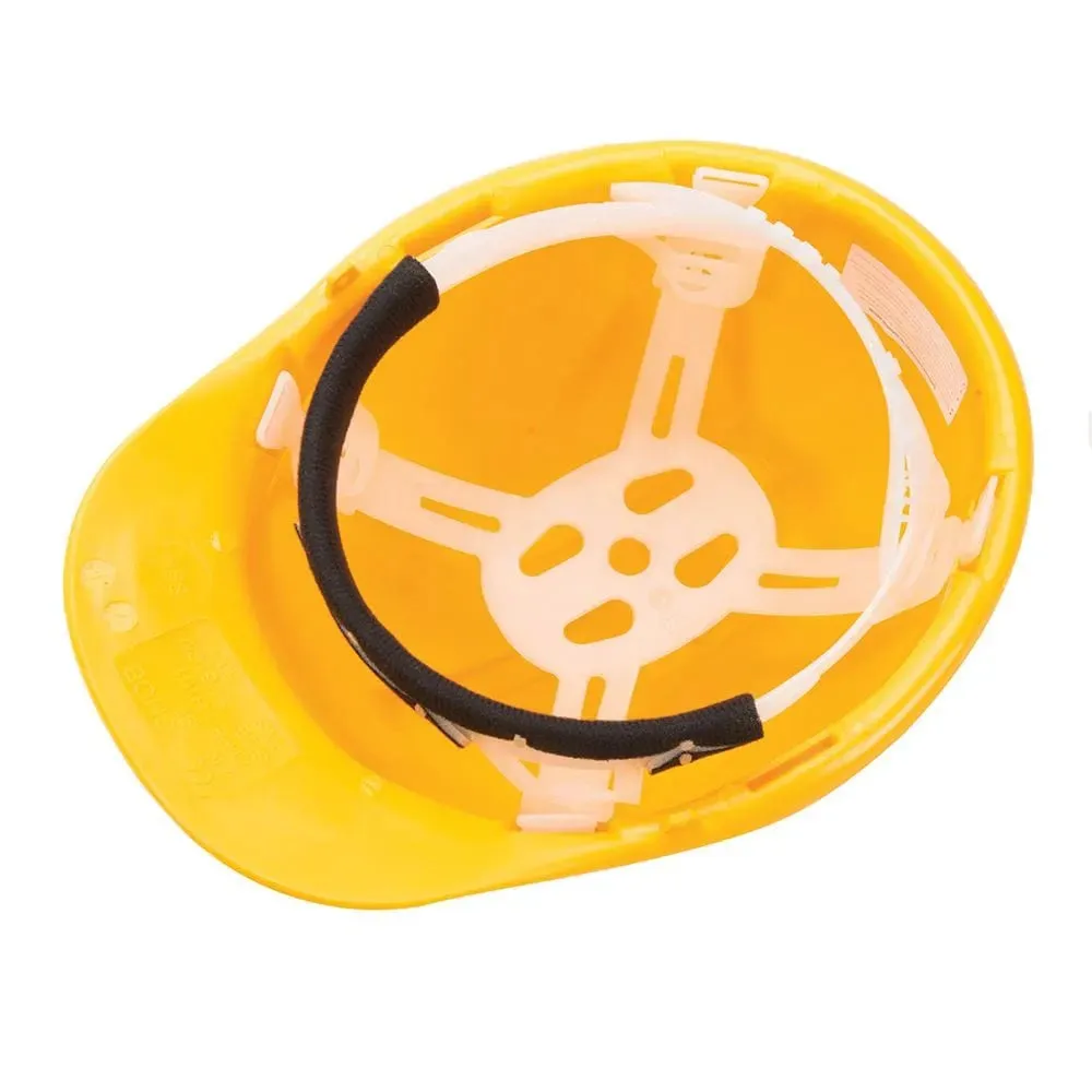YELLOW SAFETY HARD HAT 306429